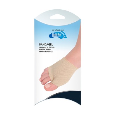 Almohadilla Metatarsal Herbi Feet Bandagel Cover Suave Talla l 2 Unidades