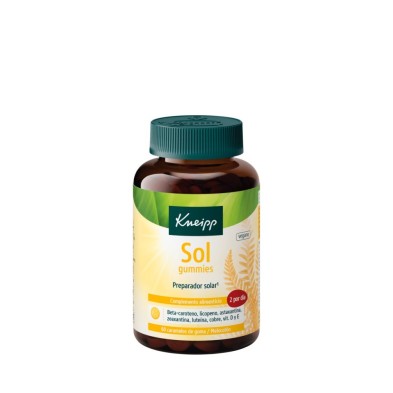 Kneipp Sol Gummies 60 Caramelos de Goma Sabor Melocotón