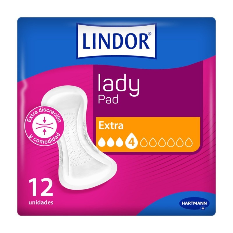 LINDOR LADY PAD EXTRA 4 DROPS
