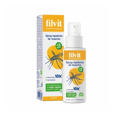 Filvit Spray Repelente de Insectos 1 Envase 75 ml