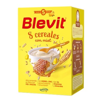 Blevit 8 Cereales con Miel 1 Envase 500 g