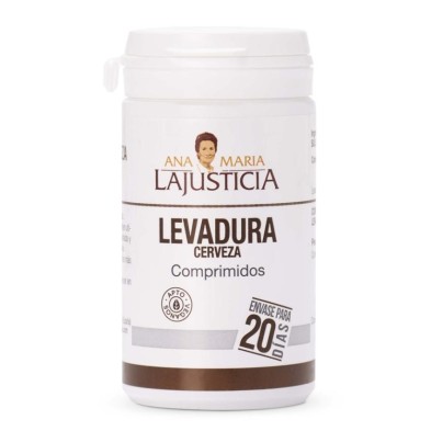 LEVADURA CERVEZA ANA MARIA LAJUSTICIA 80 COMPRIMIDOS