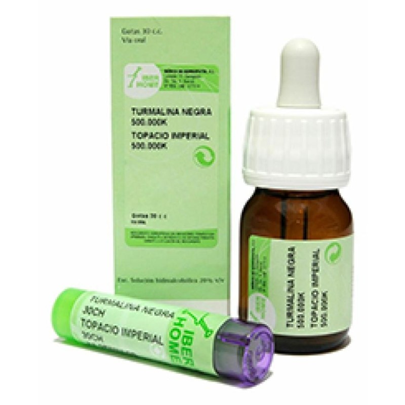 TURMALINA NEGRA - TOPACIO IMPERIAL IBERICA K700.000 GOTAS ORALES EN SOLUCION 1 ENVASE 30 ML