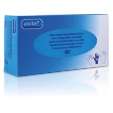 Alvita Guantes Nitri S/p m 100
