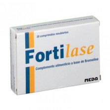 FORTILASE 20 COMPRIMIDOS RECUBIERTOS