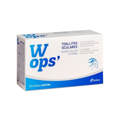 WOPS TOALLITAS OCULARES 30 UNIDADES