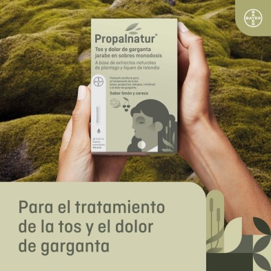 PROPALNATUR TOS Y DOLOR DE GARGANTA JARABE DE CEREZA