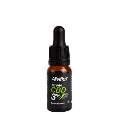 Aliviflex Aceite de Cbd 3% 1 Envase 10 ml