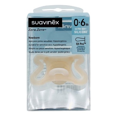 Chupete Silicona Fisiológico Suavinex Sx Pro Zero-zero 0 - 6 Meses 1 Unidad Light Sand