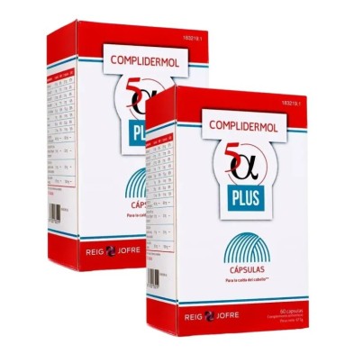 Complidermol 5alfa Plus 180 Cápsulas Pack Ahorro 2 + 1