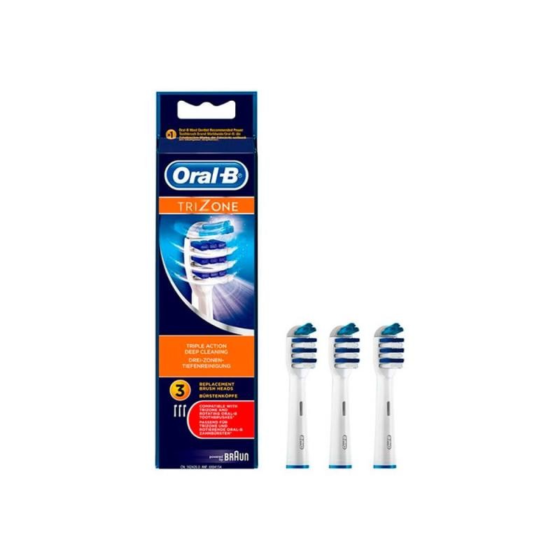RECAMBIO ORAL-B TRIZONE CEPILLO DENTAL ELÉCTRICO ORAL-B 3 UNIDADES