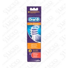 RECAMBIO ORAL-B TRIZONE CEPILLO DENTAL ELÉCTRICO ORAL-B 3 UNIDADES