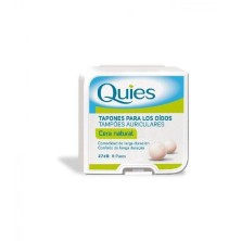 QUIES TAPONES OIDOS CERA NATURAL 16 UNIDADES