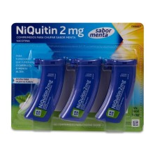 NIQUITIN 2 MG 60 COMPRIMIDOS PARA CHUPAR (SABOR MENTA)