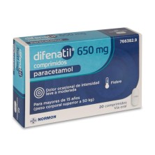 DIFENATIL 650 MG 20 COMPRIMIDOS