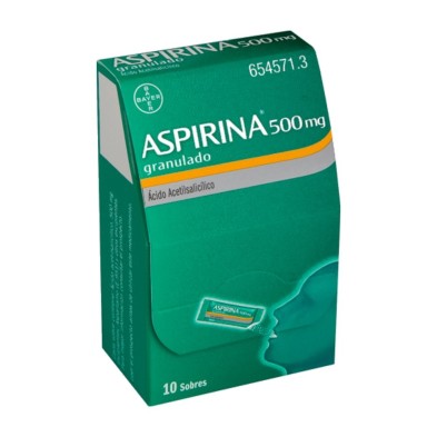 ASPIRINA 500 MG 20 SOBRES GRANULADO ORAL