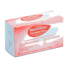VENORUTON DIOSMINA 500 MG 30 COMPRIMIDOS RECUBIERTOS