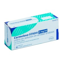 CARMELOSA STADA 5 MG/ML COLIRIO EN SOLUCION 30 MONODOSIS 0,4 ML
