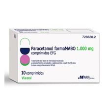 PARACETAMOL FARMAMABO EFG 1000 MG 10 COMPRIMIDOS