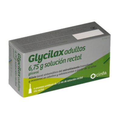 GLYCILAX ADULTOS 6,75 G SOLUCIÓN RECTAL 12 ENEMAS