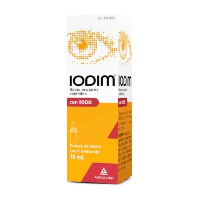 IODIM GOTAS OCULARES ESTÉRILES 10 ML
