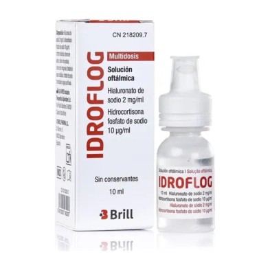 IDROFLOG SOLUCIÓN OFTÁLMICA 10 ML MULTIDOSIS