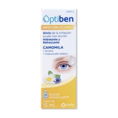 OPTIBEN IRRITACIÓN OCULAR+ 15 ML