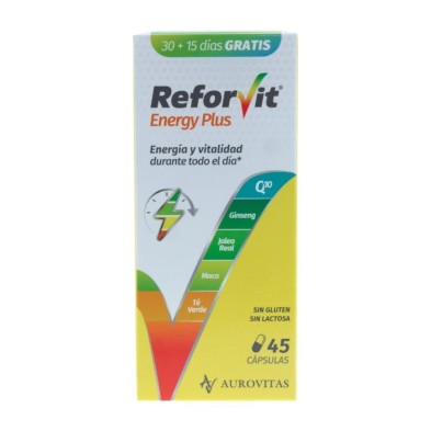 Reforvit Energy Plus 45 Cápsulas Pack Ahorro