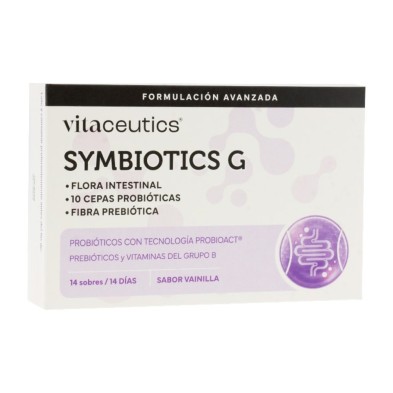 Vitaceutics Symbiotics g 14 Sobres 2,5 g Sabor Vainilla
