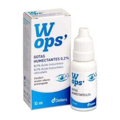 Wops Gotas Humectantes 0,2% 1 Frasco 10 ml