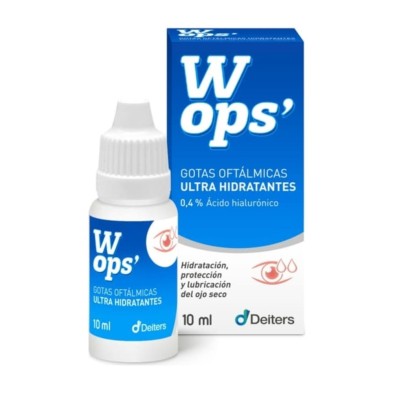 WOPS GOTAS OFTÁLMICAS ULTRA HIDRATANTES 0,4% 10 ML