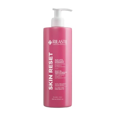 Rilastil Skin Reset Aceite Leche Desmaquillante Limpiador 1 Bote 400 ml