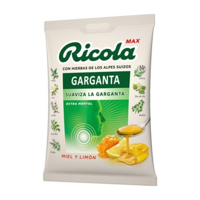 Ricola Max Caramelos 1 Bolsa 70 g Sabor Miel y Limón