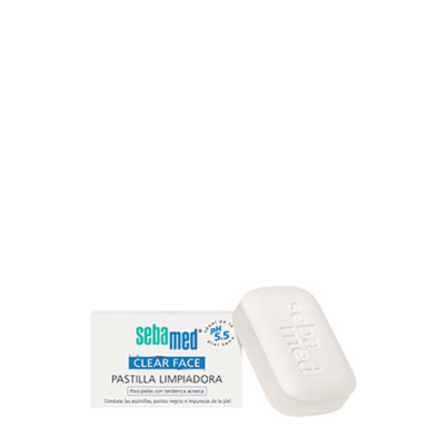 SEBAMED LIMPIADOR PASTILLA CLEAR FACE 100 GR