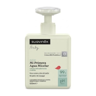 Suavinex Baby Mi Primera Agua Micelar 1 Envase 500 ml