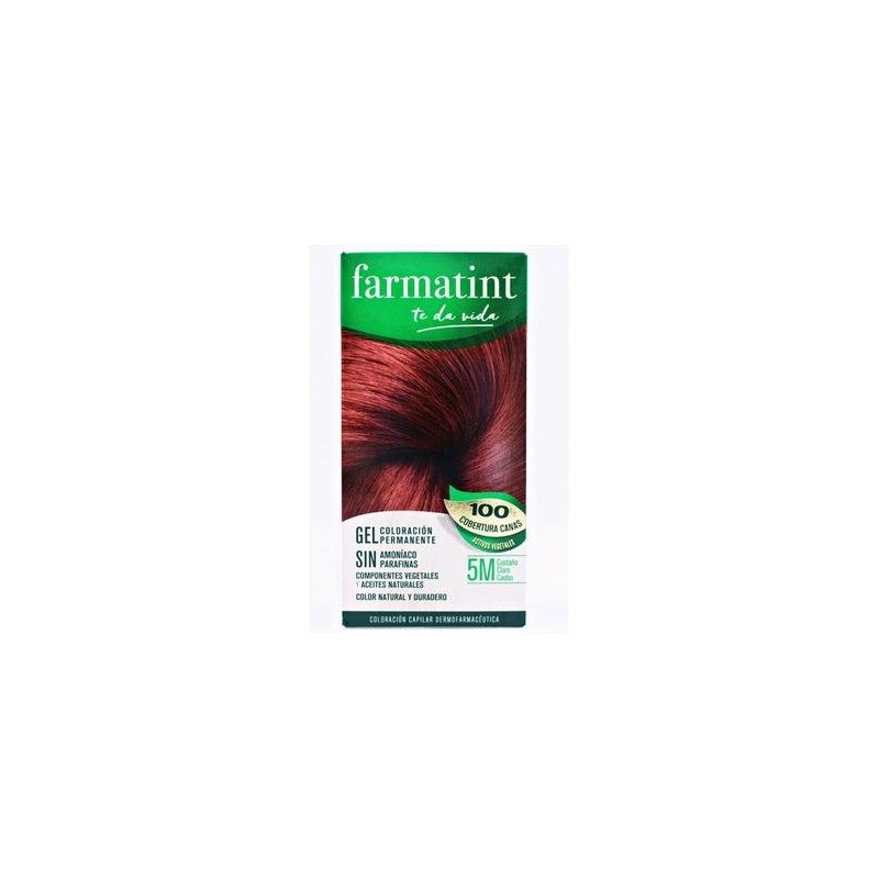 FARMATINT 135 ML CASTAÑO CLARO CAOBA 5 M