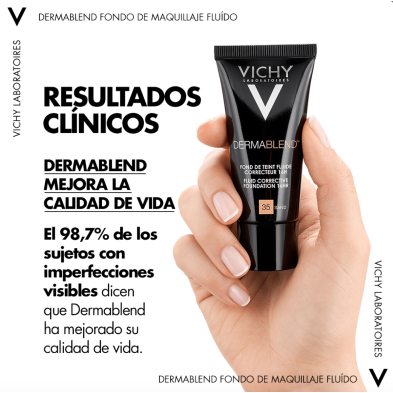 VICHY DERMABLEND FONDO DE MAQUILLAJE CORRECTOR SAND 35 30 ML VICHY