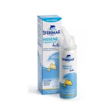 STERIMAR BEBE LIMPIEZA NASAL AGUA DE MAR MICRODIFUSIÓN 50 ML