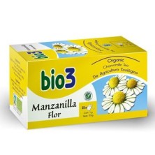 BIO3 MANZANILLA ECOLÓGICA 1.5 GR 25 FILTROS