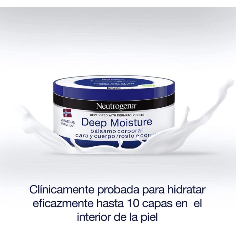 NEUTROGENA DEEP MOISTURE CARA Y CUERPO 300 ML