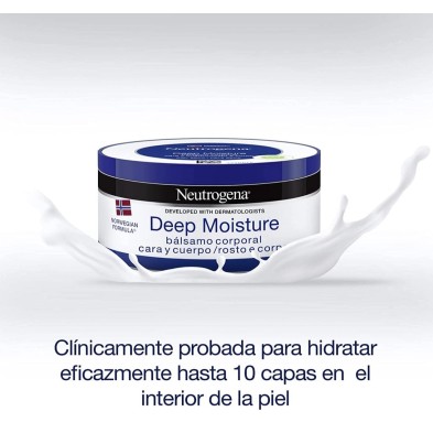 NEUTROGENA DEEP MOISTURE CARA Y CUERPO 300 ML