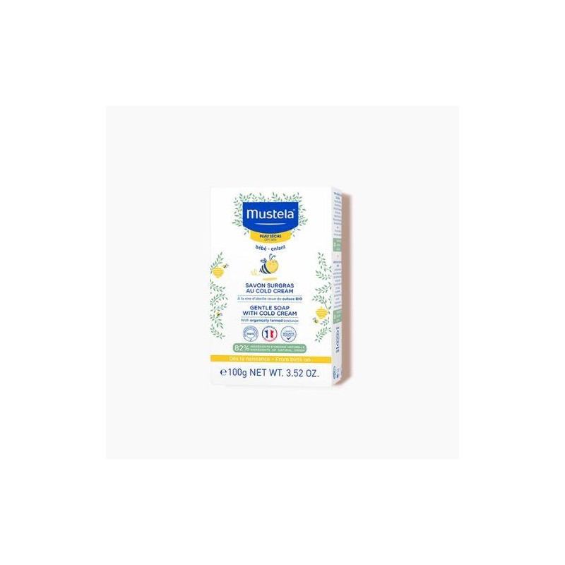 MUSTELA JABÓN SUPERGRASO AL COLD CREAM 150 GR