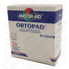 PARCHES OCULARES MASTER AID ORTOPAD JUNIOR 20 PARCHES