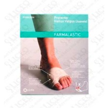 PROTECTOR JUANETES HALLUX VALGUS FARMALASTIC GEL MEDIANA