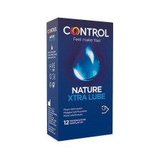 CONTROL ADAPTA NATURE EXTRA LUBE PRESERVATIVOS 12 UNIDADES