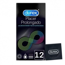 DUREX PLACER PROLONGADO PRESERVATIVOS 12 UNIDADES