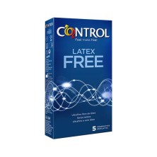 CONTROL FREE DE POLIURETANO PRESERVATIVO SIN LATEX 5 UNIDADES