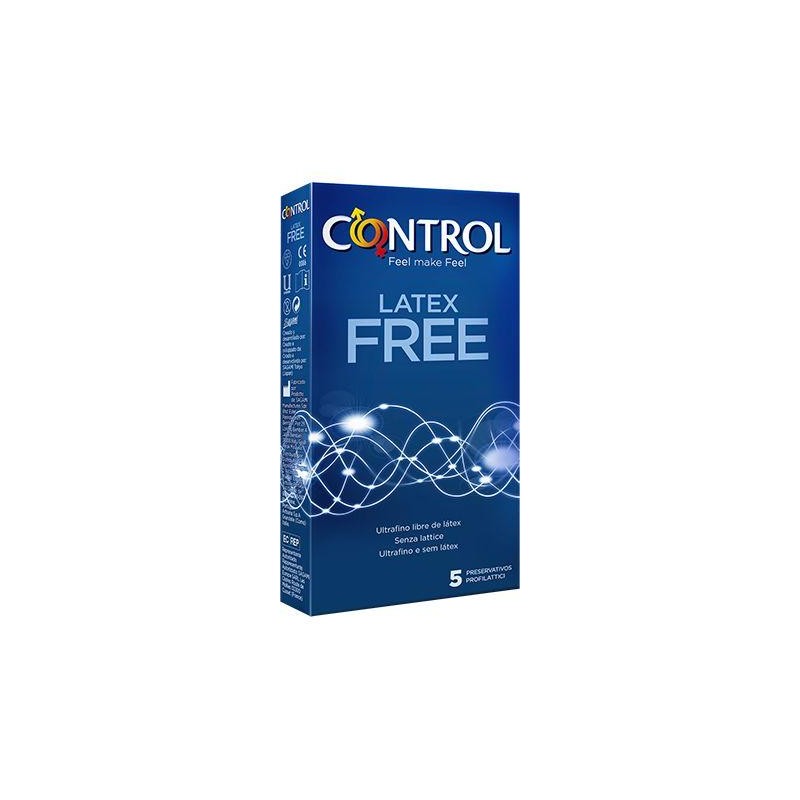 CONTROL FREE DE POLIURETANO PRESERVATIVO SIN LATEX 5 UNIDADES
