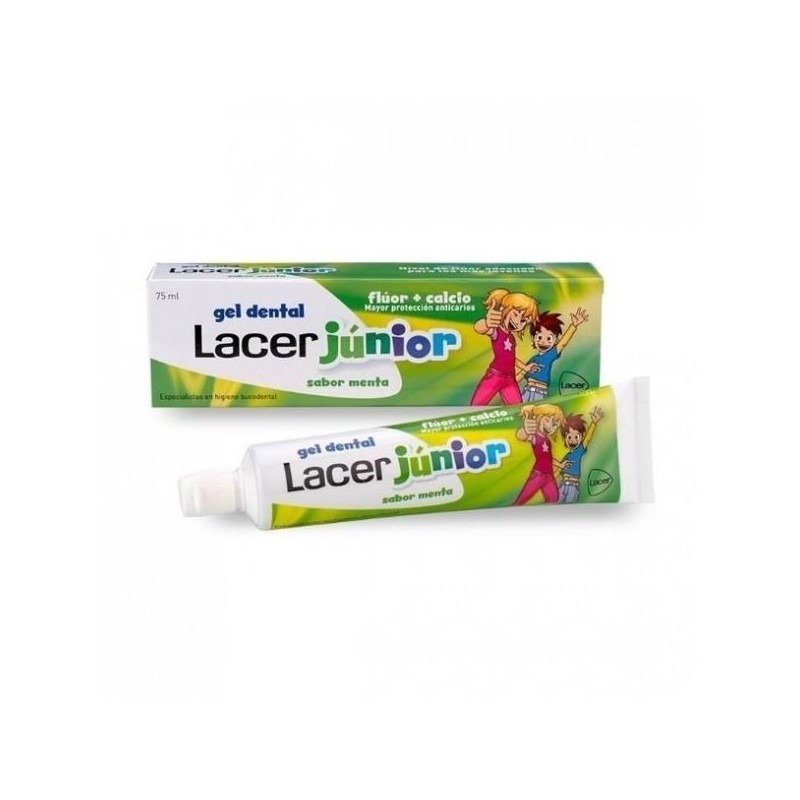 LACER JUNIOR GEL DENTAL 75 ML MENTA