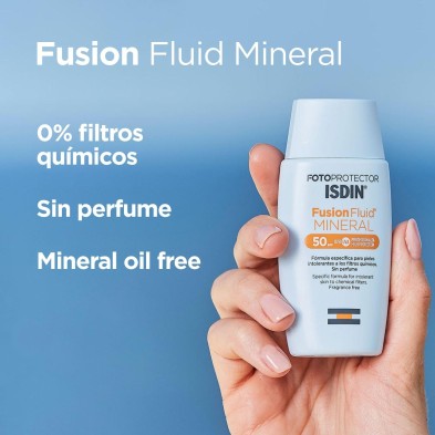ISDIN Fusion Fluid Mineral SPF 50